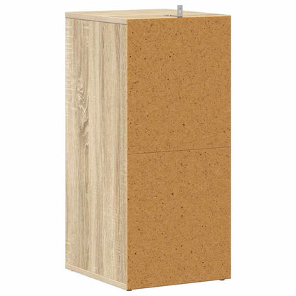 Skoskap sonoma eik 2 stk 31,5x35x70 cm konstruert tre