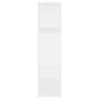 Bokhylle Hvit Romdeler 60x24x94 cm