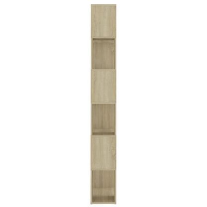 Bokhylle Sonoma Eik Romdeler 60x24x186 cm
