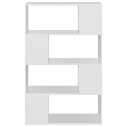 Bokhylle Hvit Romdeler 80x24x124,5 cm