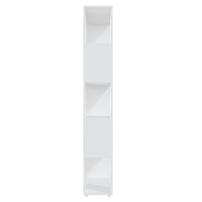 Bokhylle Hvit Romdeler 80x24x155 cm
