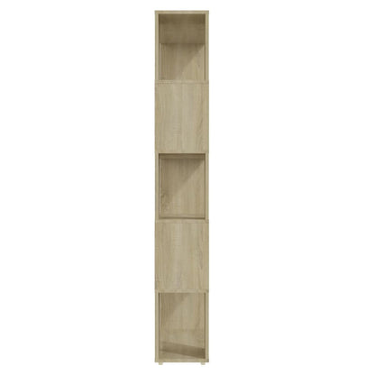 Bokhylle Sonoma Eik Romdeler 80x24x155 cm