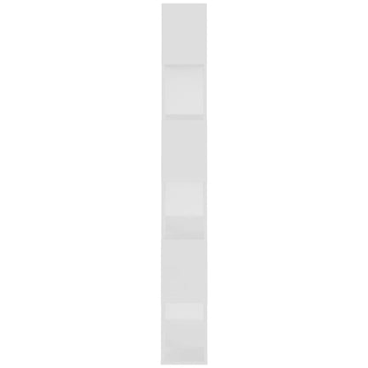 Bokhylle Hvit Romdeler 80x24x186 cm