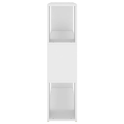 Bokhylle Hvit Romdeler 100x24x94 cm