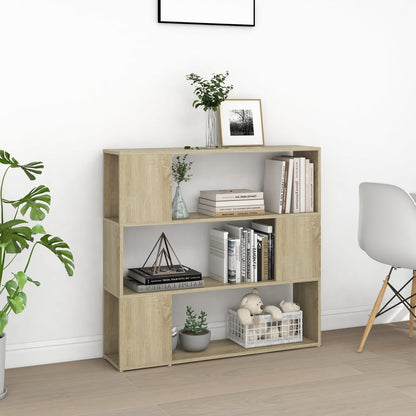 Bokhylle Sonoma Eik Romdeler 100x24x94 cm