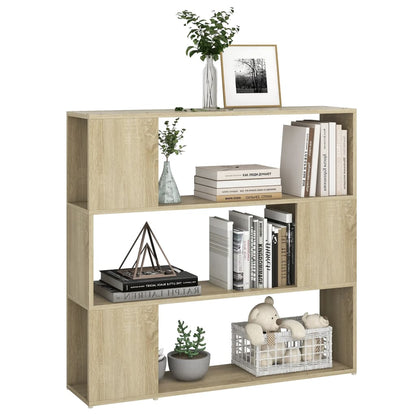 Bokhylle Sonoma Eik Romdeler 100x24x94 cm