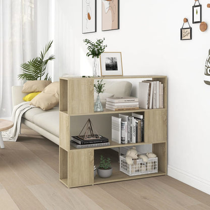 Bokhylle Sonoma Eik Romdeler 100x24x94 cm