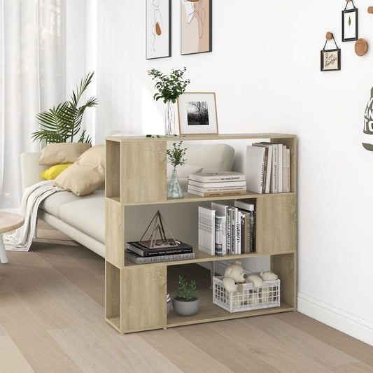 Bokhylle Sonoma Eik Romdeler 100x24x94 cm
