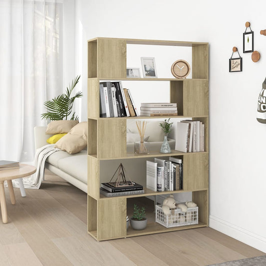Bokhylle Sonoma Eik Romdeler 100x24x155 cm