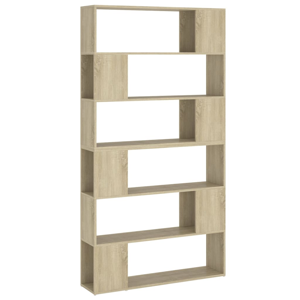 Bokhylle Sonoma Eik Romdeler 100x24x188 cm