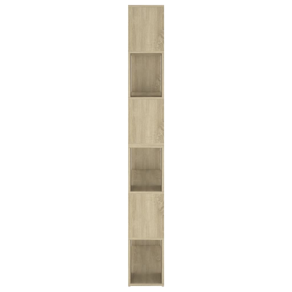 Bokhylle Sonoma Eik Romdeler 100x24x188 cm
