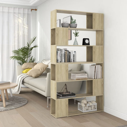 Bokhylle Sonoma Eik Romdeler 100x24x188 cm