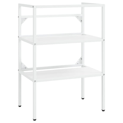 Baderomshylle Hvit 59x38x83 cm jern