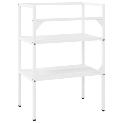 Baderomshylle Hvit 59x38x83 cm jern