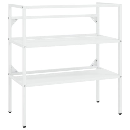 Baderomshylle Hvit 79x38x83 cm jern