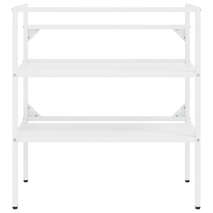 Baderomshylle Hvit 79x38x83 cm jern