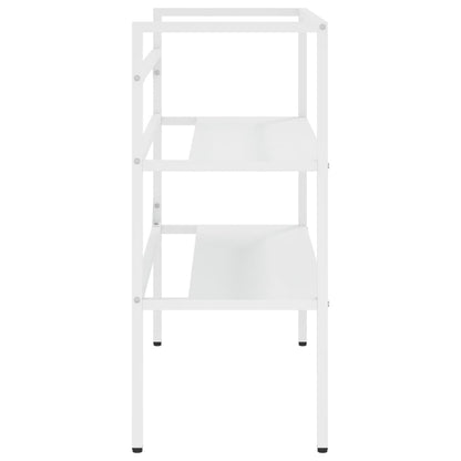 Baderomshylle Hvit 79x38x83 cm jern