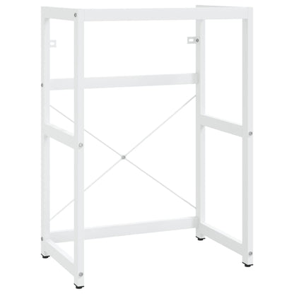 Baderomshylle Hvit 59x38x83 cm jern
