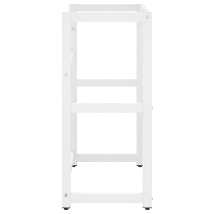 Baderomshylle Hvit 59x38x83 cm jern
