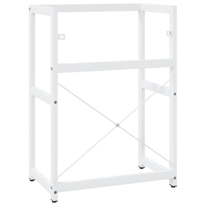 Baderomshylle Hvit 59x38x83 cm jern