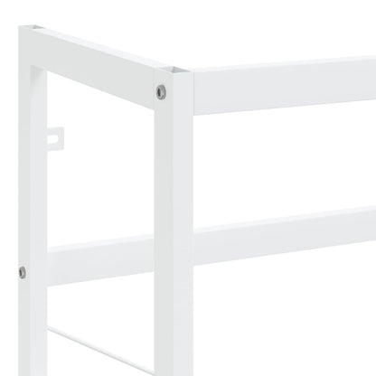 Baderomshylle Hvit 59x38x83 cm jern