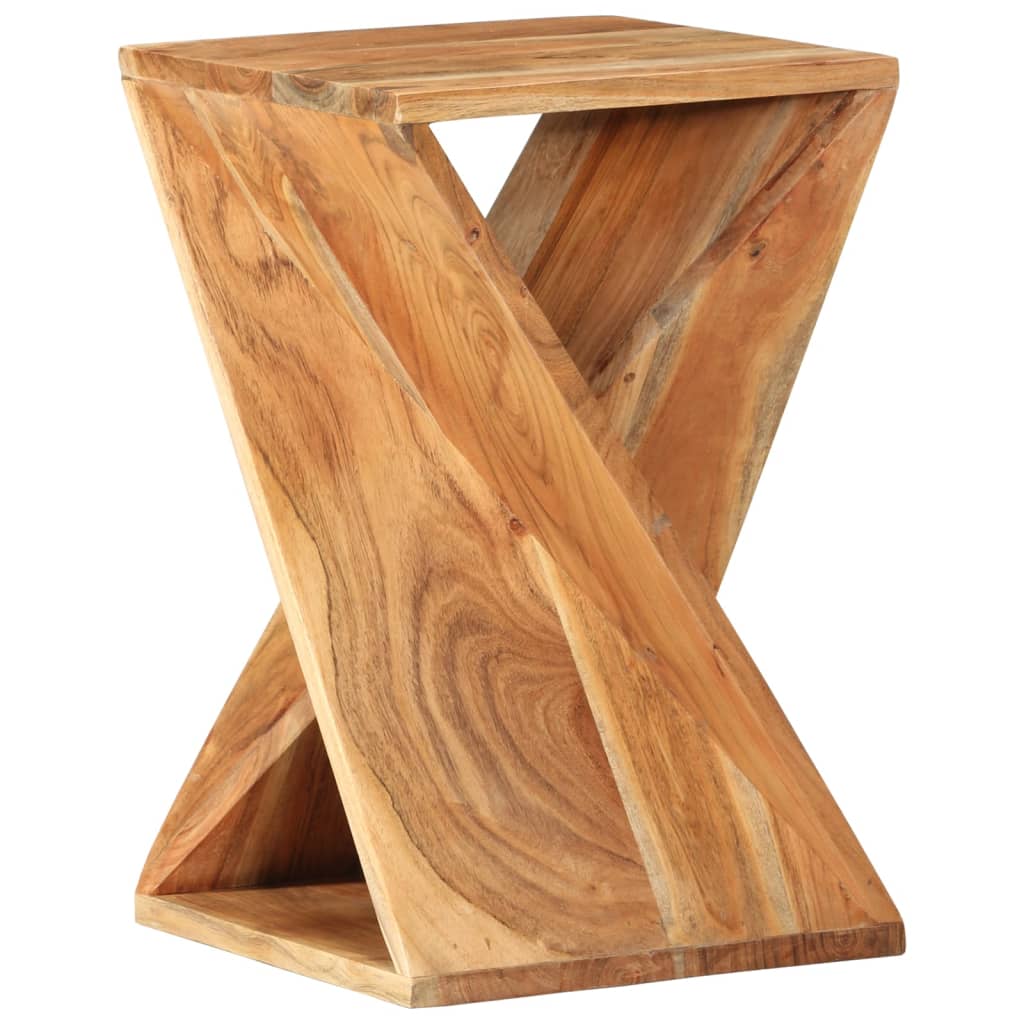Sidebord Tre 35x35x55 cm gjenvunnet akasie