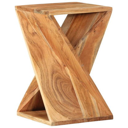 Sidebord Tre 35x35x55 cm gjenvunnet akasie
