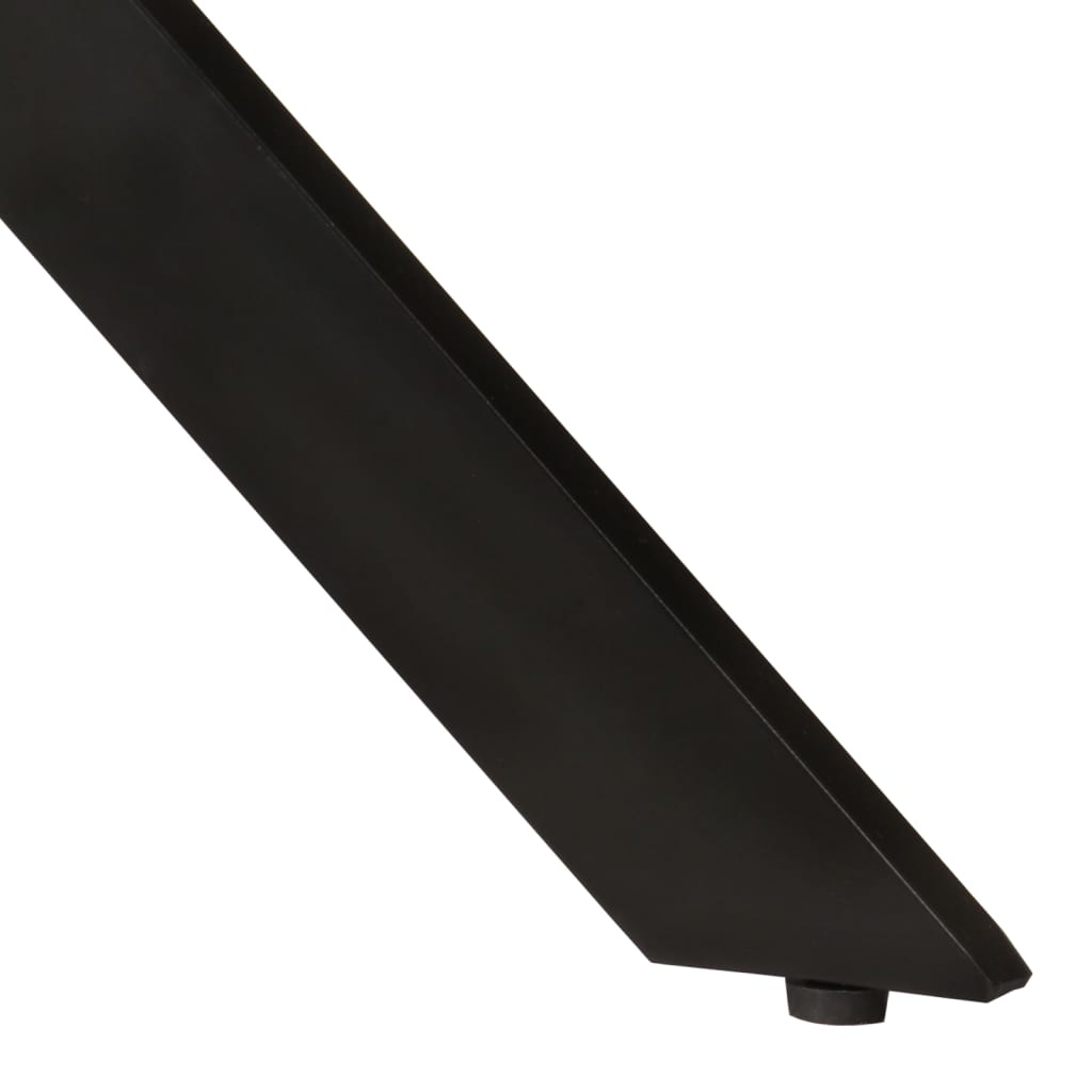 Spisebord Kjøkkenbord Ø110x78 cm heltre mango og stål