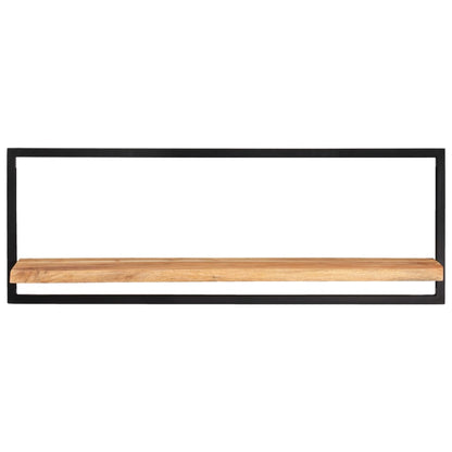 Vegghylle Tre 2 stk 100x24x35 cm heltre akasie