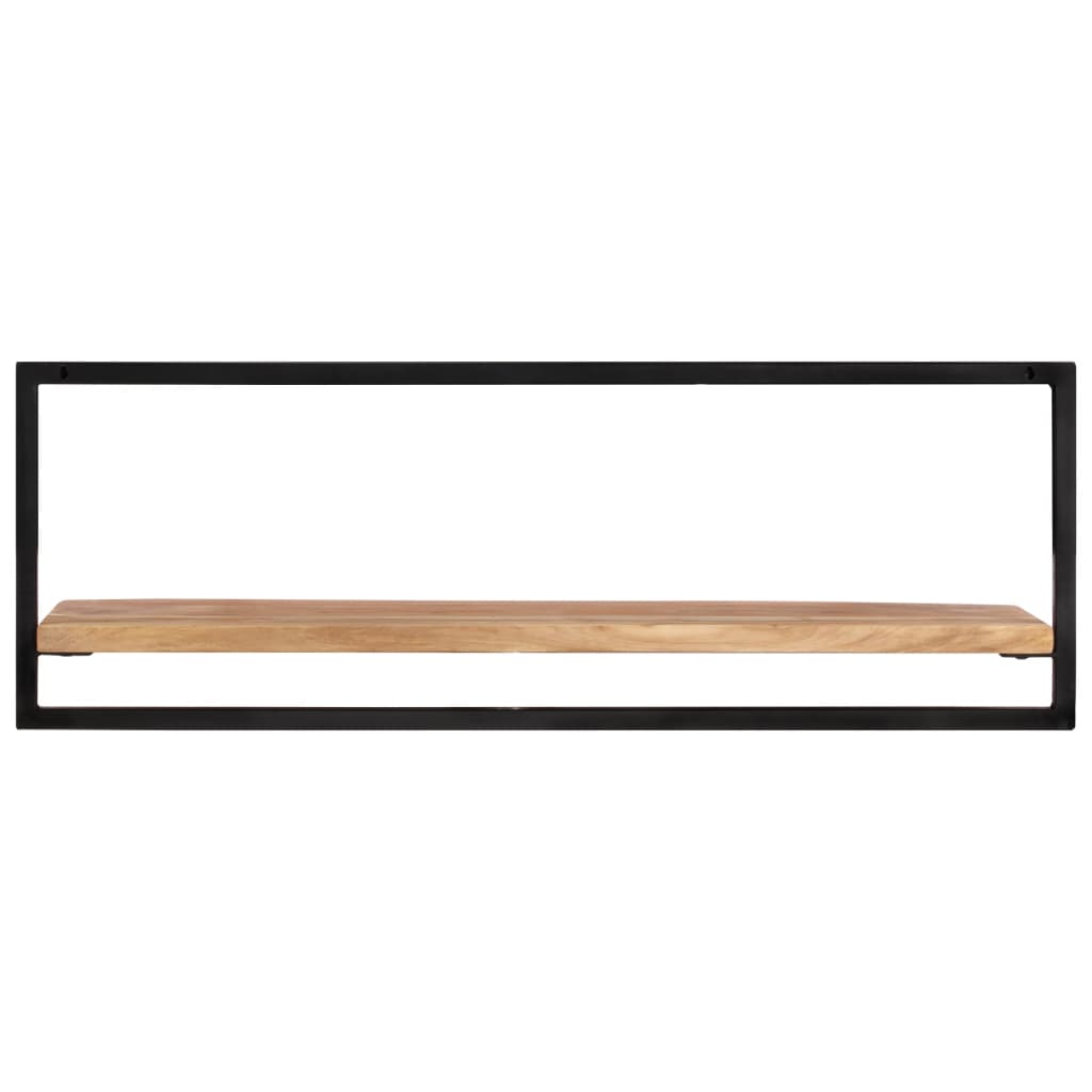 Vegghylle Tre 2 stk 100x24x35 cm heltre akasie