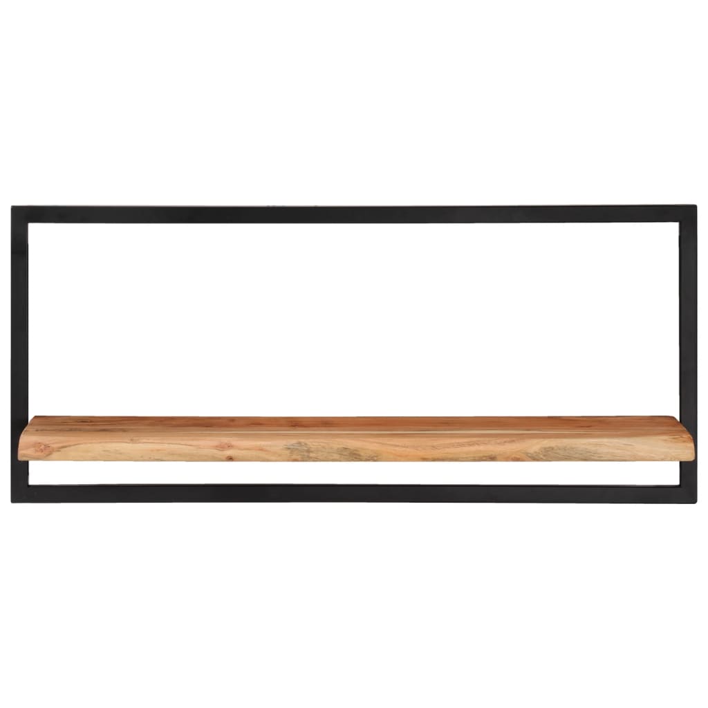 Vegghylle Tre 2 stk 80x25x35 cm heltre akasie