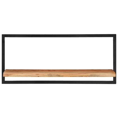 Vegghylle Tre 2 stk 80x25x35 cm heltre akasie