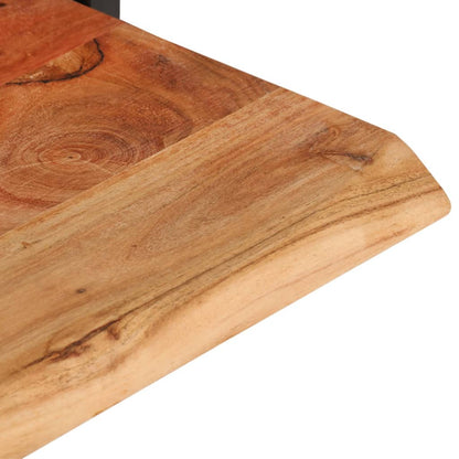 Vegghylle Tre 2 stk 80x25x35 cm heltre akasie