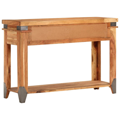 Avlastningsbord Konsollbord Tre 110x34x74 cm heltre akasie