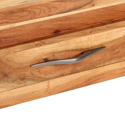 Avlastningsbord Konsollbord Tre 110x34x74 cm heltre akasie