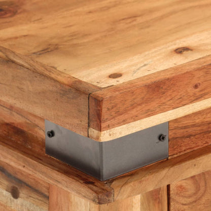 Avlastningsbord Konsollbord Tre 110x34x74 cm heltre akasie