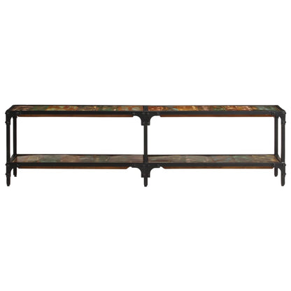 TV-Møbel Tre TV-benk gjenvunnet heltre 150x30x41 cm