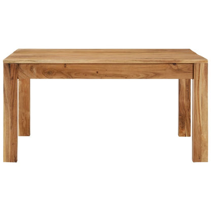 Salongbord Sofabord Tre heltre akasie 80x80x40 cm