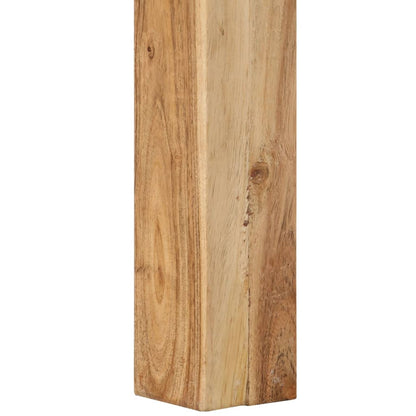 Salongbord Sofabord Tre heltre akasie 80x80x40 cm
