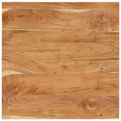 Salongbord Sofabord Tre heltre akasie 80x80x40 cm