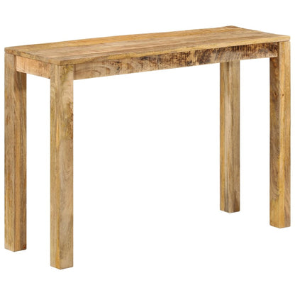 Avlastningsbord Konsollbord Tre 110x35x76 cm grovt mangotre