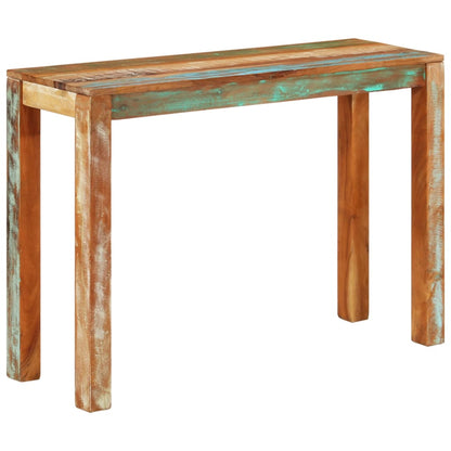 Avlastningsbord Konsollbord Tre 110x35x76 cm gjenvunnet heltre