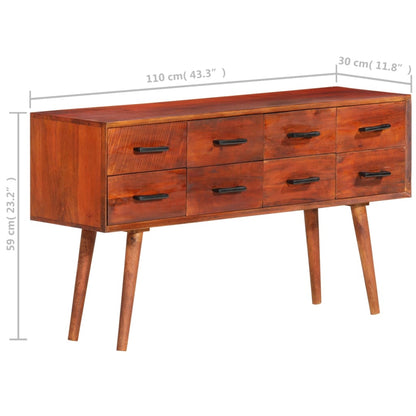 Skjenk Tre heltre mango 110x30x59 cm