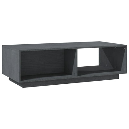 Salongbord Sofabord Grå 110x50x33,5 cm heltre furu