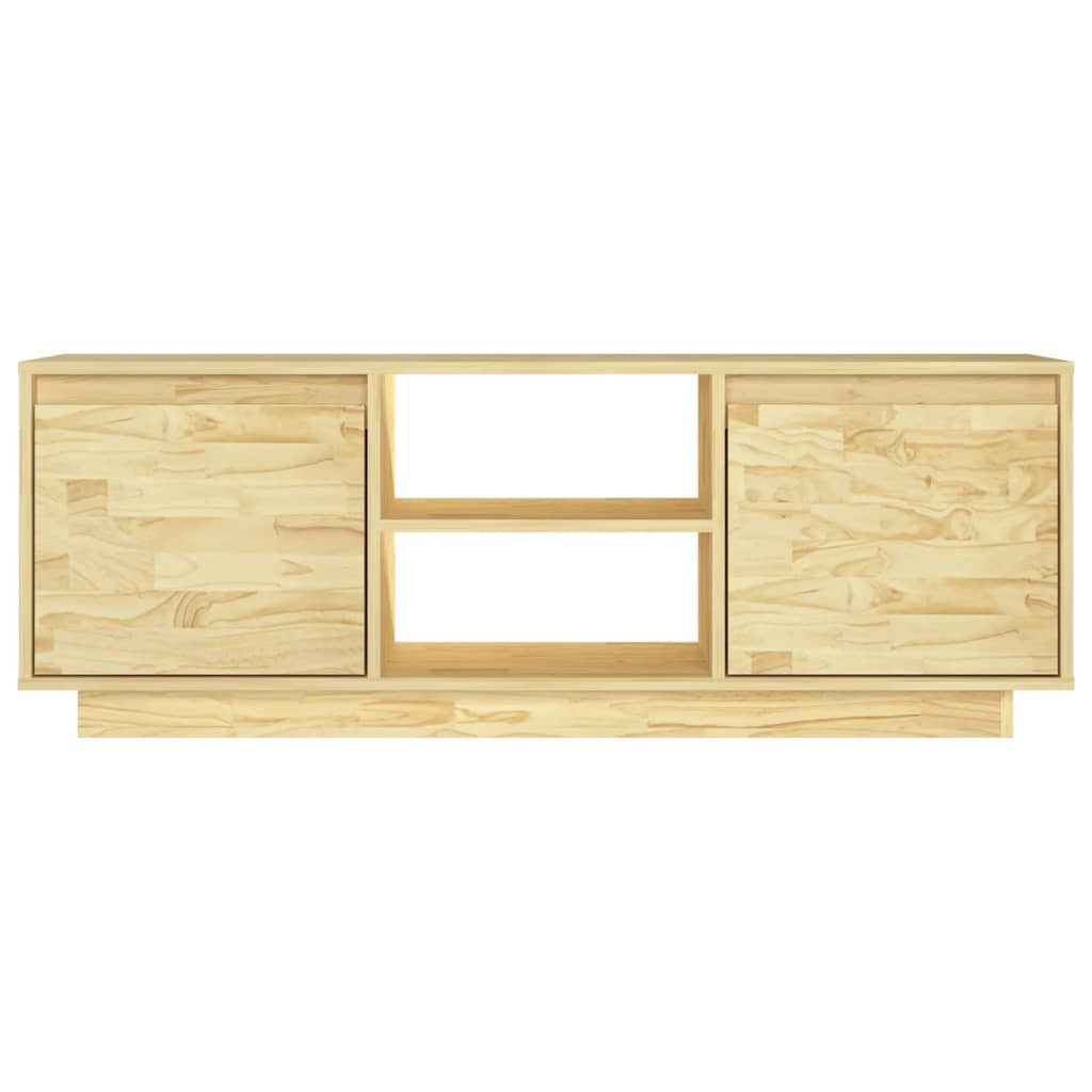 TV-Møbel Tre TV-benk heltre furu 110x30x40 cm