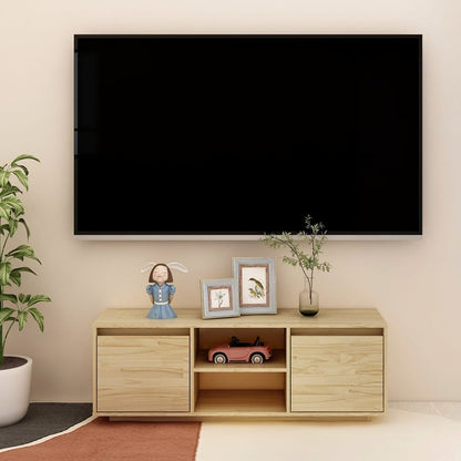 TV-Møbel Tre TV-benk heltre furu 110x30x40 cm