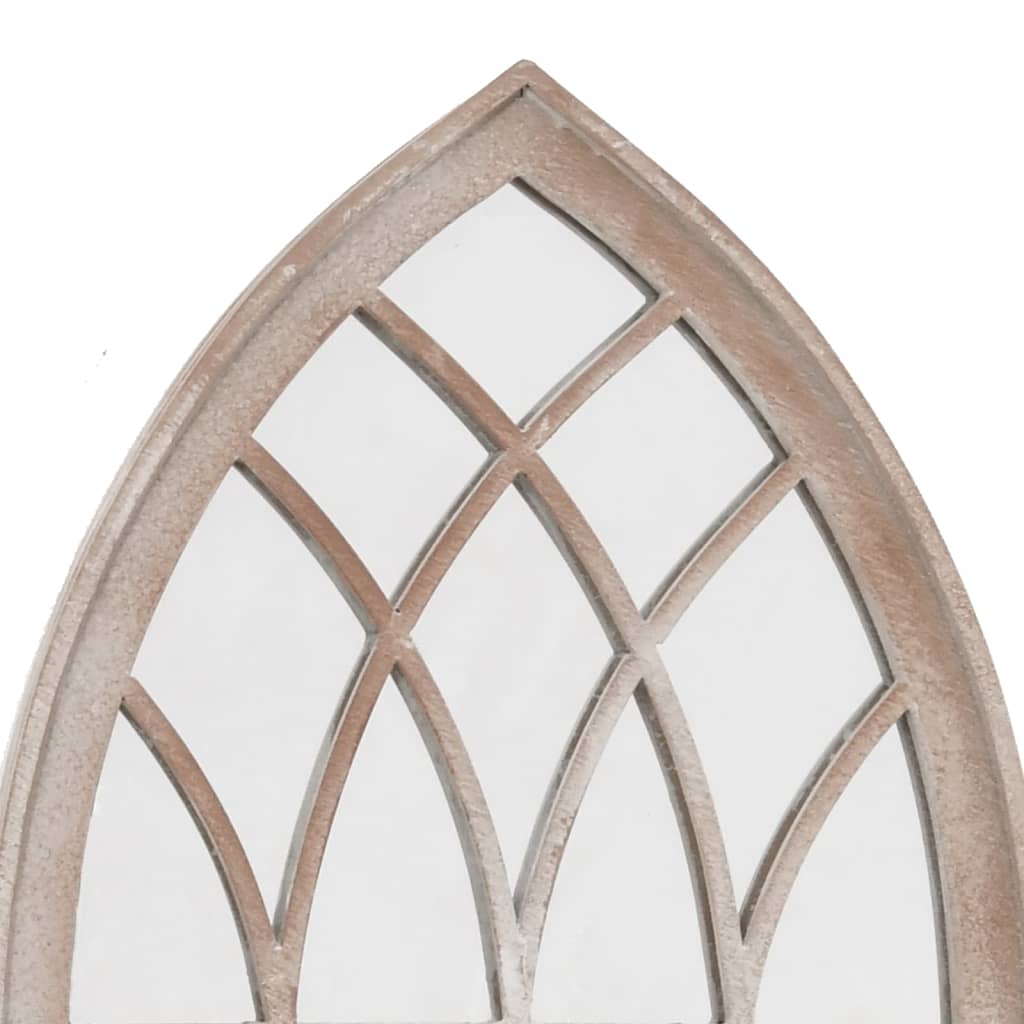Veggspeil sand 70x30 cm jern