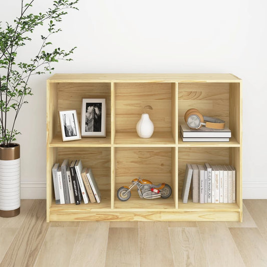 Bokhylle Tre 104x33x76 cm heltre furu