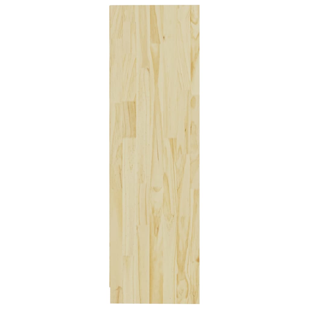 Bokhylle Tre Romdeler 104x33,5x110 cm heltre furu
