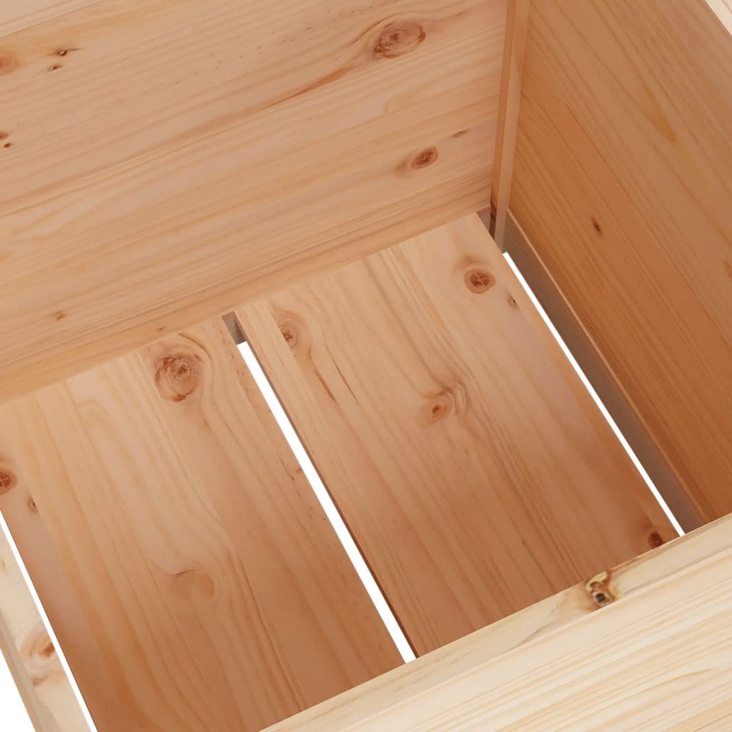 Plantekasser 2 stk 60x60x60 cm heltre furu
